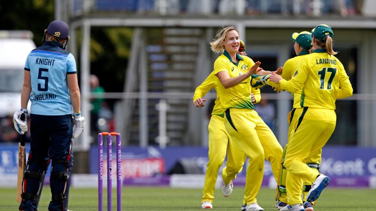 Ellyse Perry claimed her 