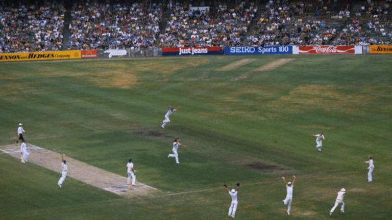 The 1982 Ashes Test at Melbourne saw the closest of finishes