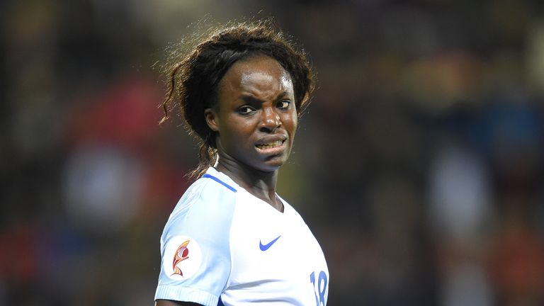 Eniola Aluko was praised by the Sky Sports News&#39; &#39;Tackling Racism - Women&#39; show for speaking out on the issue.