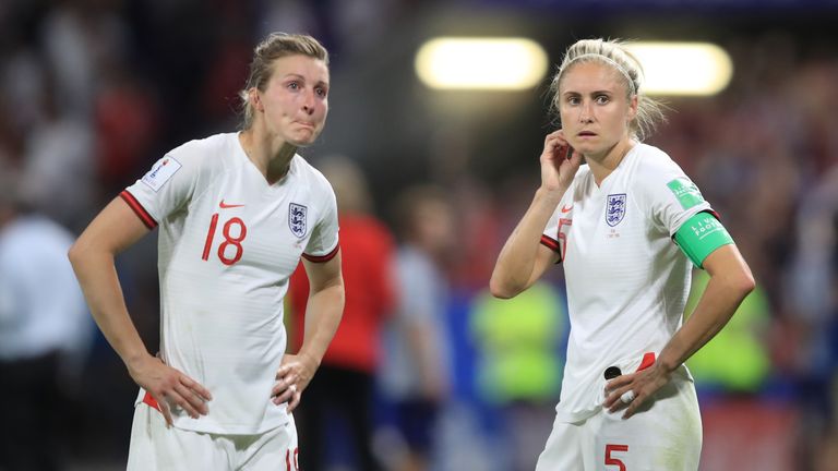 England Women were beaten 2-1 by the USA Women in the Women's World Cup semi-finals