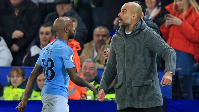 Fabian Delph hadn't started for City since he was sent off at Leicester in December