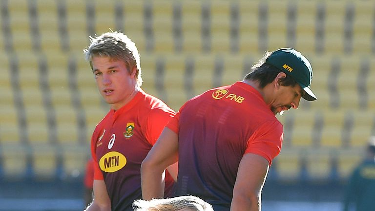 Faf De Klerk will look to keep the tempo up against the All Blacks