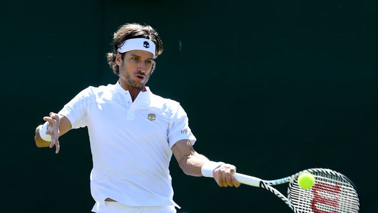  Feliciano Lopez at the Wimbledon Championships 2019