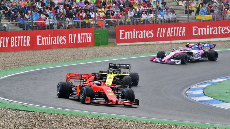 Vettel had botched qualifying and could not even get out on track to set a time 