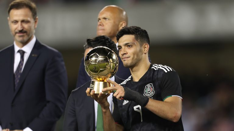 Raul Jimenez won the 2019 Concacaf Gold Cup Golden Ball

