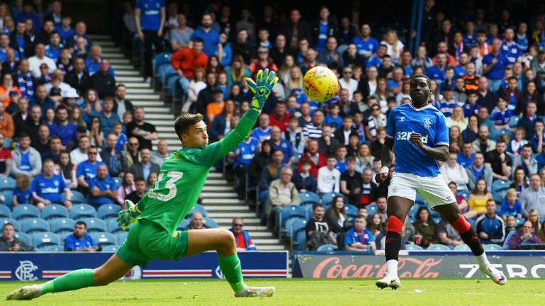 Sheyi Ojo scores in Rangers' friendly win over Oxford