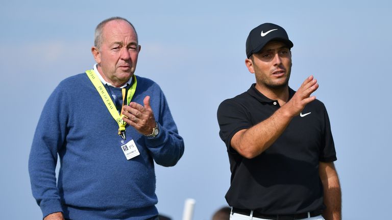 Reigning Champion Golfer of the Year Francesco Molinari has also worked with swing coach Denis Pugh for many years
