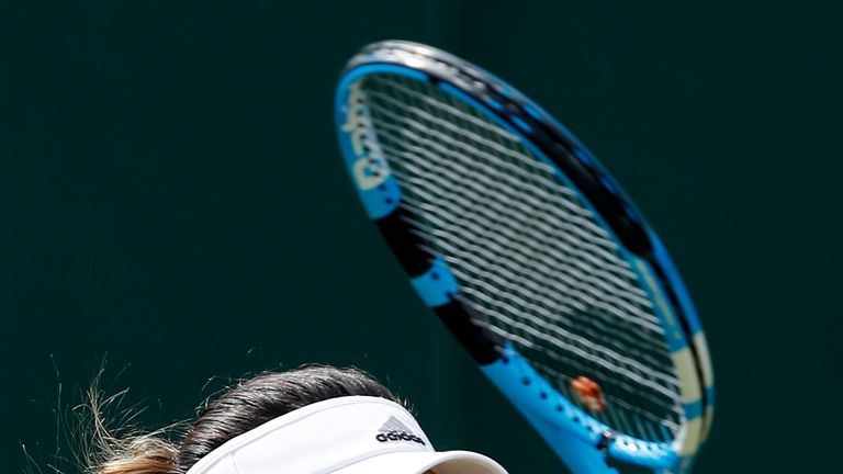 Garbine Muguruza continued her run of disappointing performances at Grand Slams