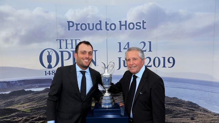 Gary Player with the Claret Jug at The Open