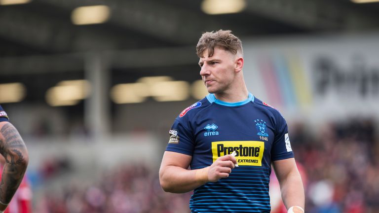 24/03/2019 - Rugby League - Betfred Super League - Salford Red Devils v Wigan Warriors - AJ Bell Stadium, Salford, England - Wigan's George Williams.