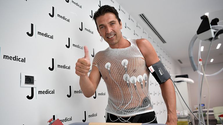 Gianluigi Buffon has a medical ahead of a return to Juventus