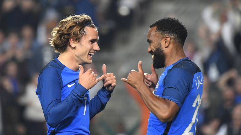 Griezmann says he wants to play with Alexandre Lacazette