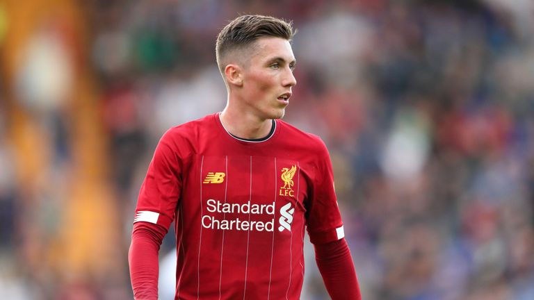 BIRKENHEAD, ENGLAND - JULY 11: Harry Wilson of Liverpool during the Pre-Season Friendly match between Tranmere Rovers and Liverpool 