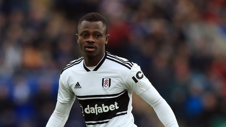Jean Michael Seri in action for Fulham