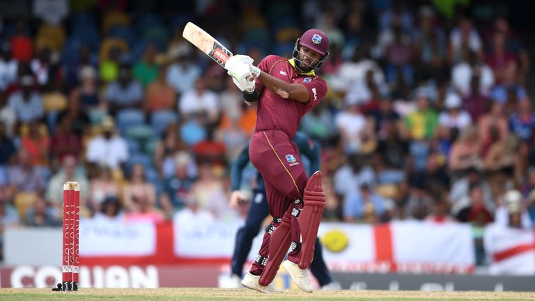 John Campbell will hope to provide West Indies with a solid opening platform