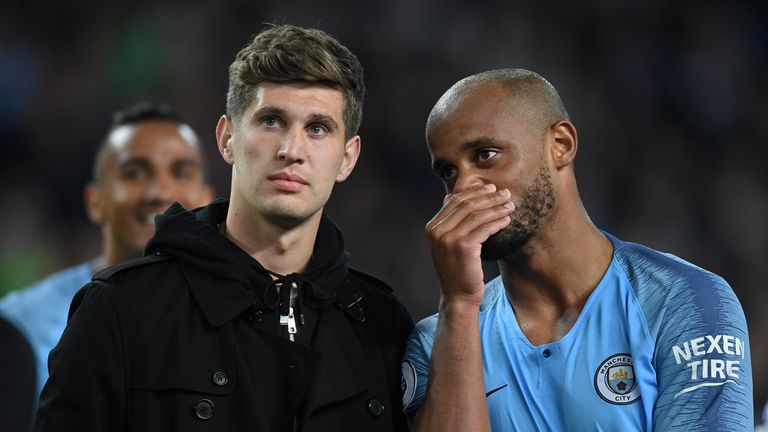 John Stones says he will miss Vincent Kompany at Manchester City as a player, captain and friend.