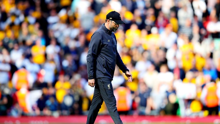 Jurgen Klopp's Liverpool missed out on the Premier League title by a single point in 2018/19