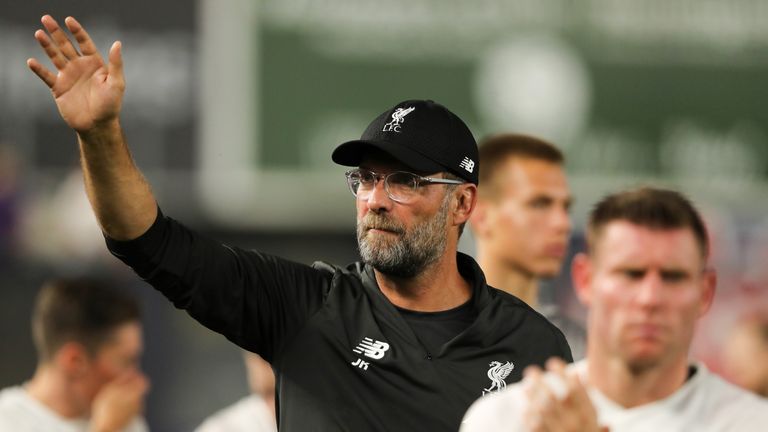 Jurgen Klopp's side have drawn one and lost two of their three games in the US - on last year's tour, they won two and lost one
