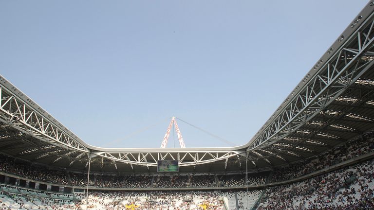 TURIN, ITALY - SEPTEMBER 11:  The new stadium of Juventus FC before the Serie A match between Juventus FC v Parma FC at Juventus Stadium on September 11, 2011 in Turin, Italy.  (Photo by Marco Luzzani/Getty Images)