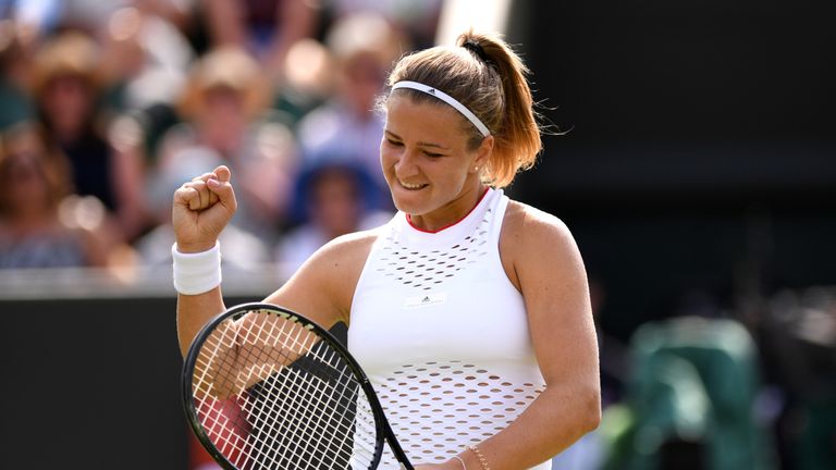 This time last year Karolina Muchova was ranked world No 223