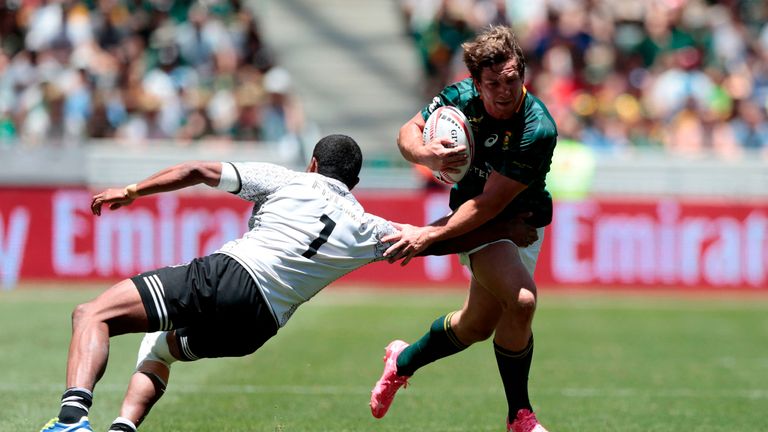 Kwagga Smith playing for the blitzbokke