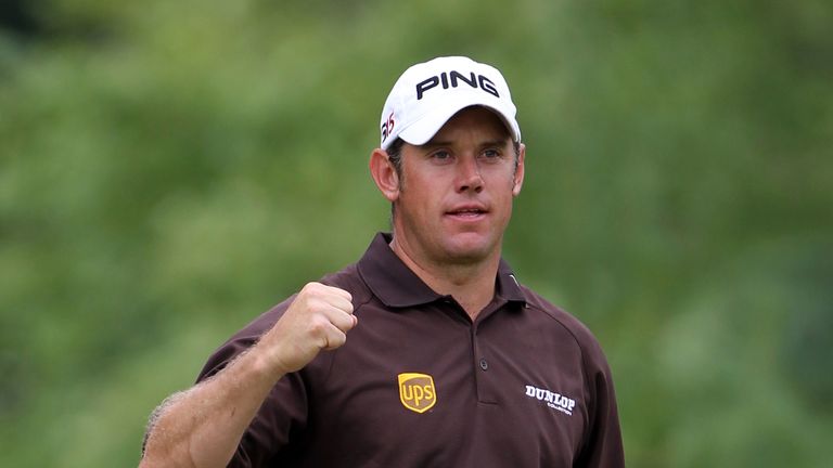 Lee Westwood during the third round of the 111th U.S. Open at Congressional Country Club on June 18, 2011 in Bethesda, Maryland.