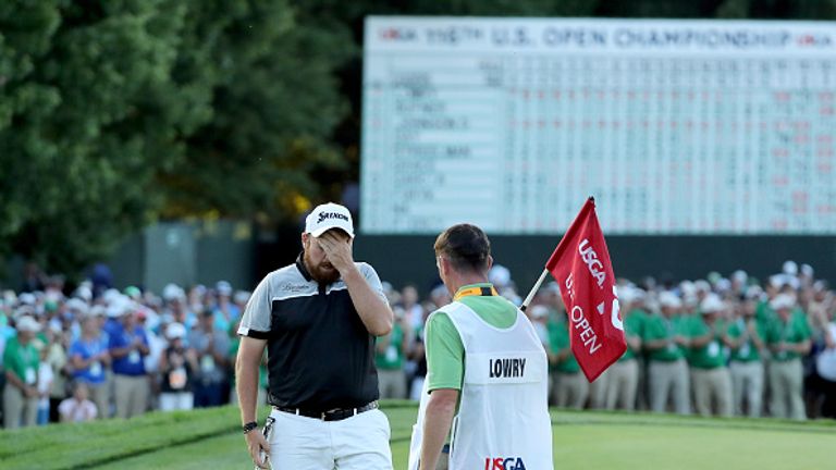 Shane Lowry suffered disappointment at the 20167 US Open 