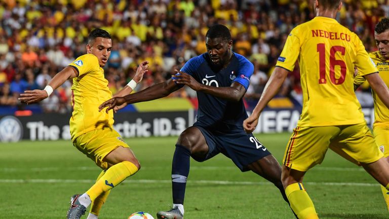 Marcus Thuram made four appearances for France at the U21 European Championships this summer 