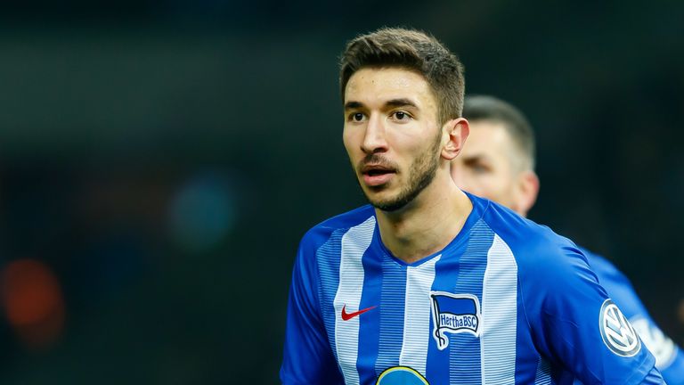 Marko Grujic also spent the 2018-19 season on loan at Hertha Berlin from Liverpool