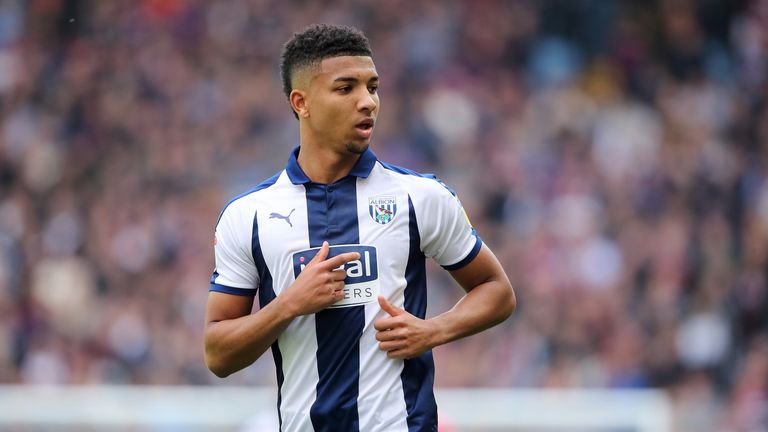 Mason Holgate in action for West Brom
