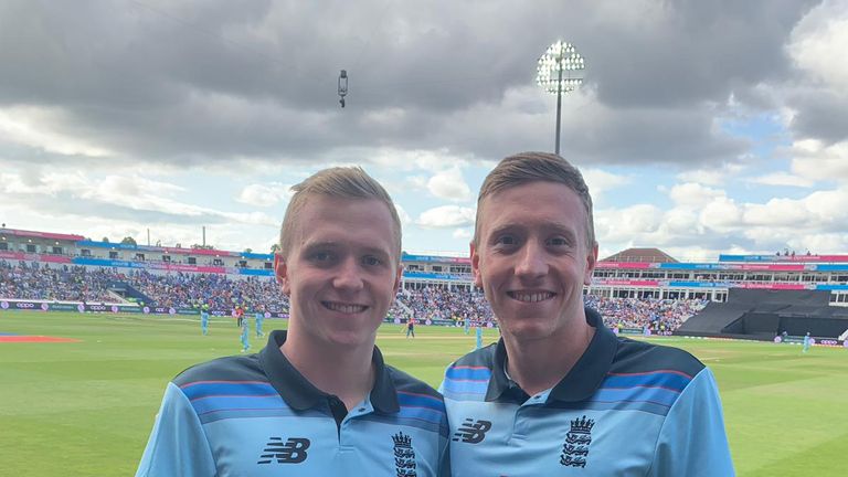 The Litchfield brothers left the pool and hit Edgbaston for the day