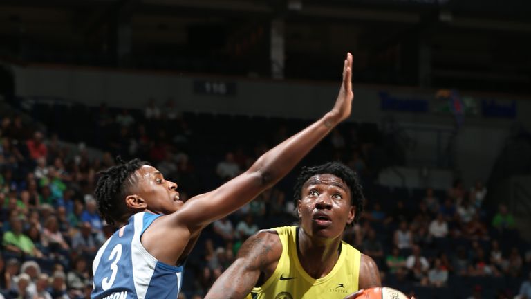 Natasha Howard was in great form again, scoring a career-high 33 points in Storm's win over Lynx