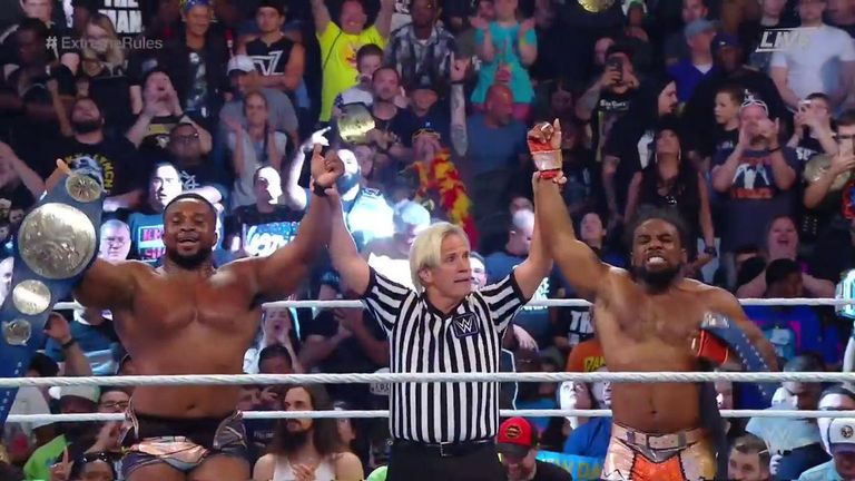 The New Day are today beginning their sixth reign as WWE tag-team champions