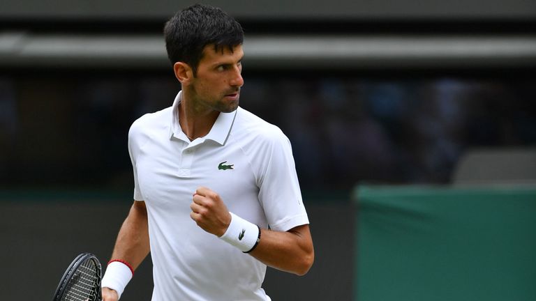 Novak Djokovic is bidding to win back-to-back Wimbledon titles for the second time in his career