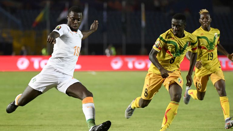 Nicolas Pepe helped Ivory Coast reach the AFCON quarter finals this summer