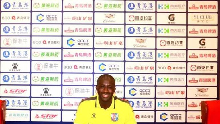 Yaya Toure joins Chinese League One side Qingdao Huanghai