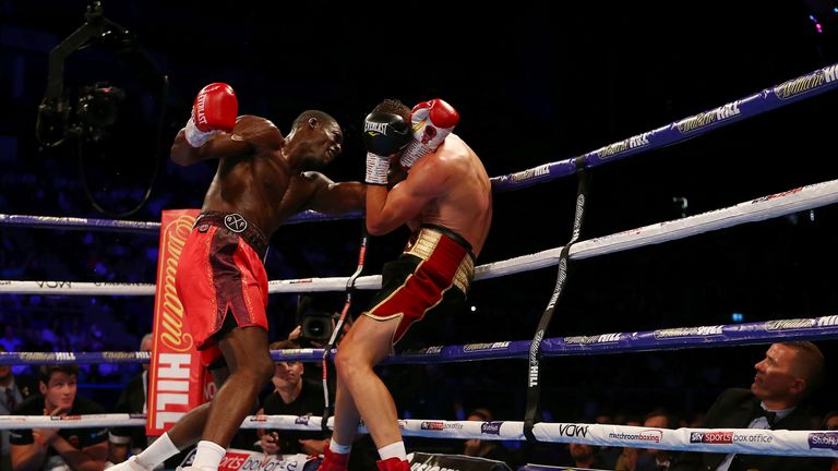 Richard Riakporhe v Chris Billam-Smith, WBA Inter-Continental Cruiserweight Title, O2 Arena, London..20th July 2019..Picture By Dave Thompson..