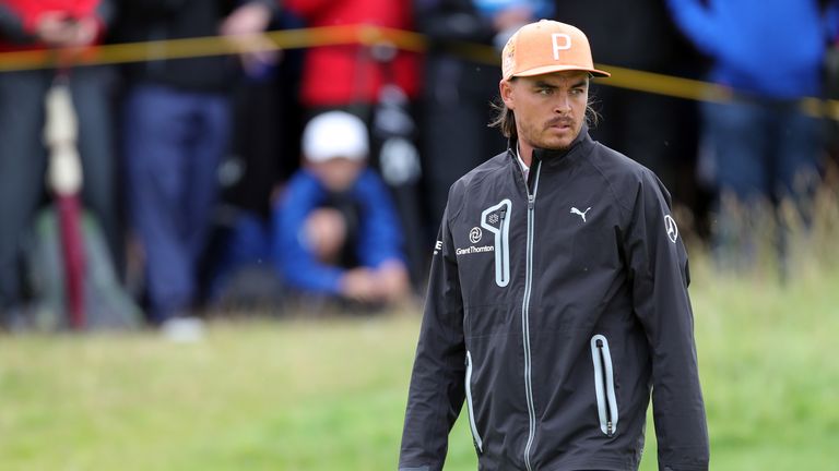 USA's Rickie Fowler on the 1st green during day four of The Open Championship 2019 at Royal Portrush Golf Club.