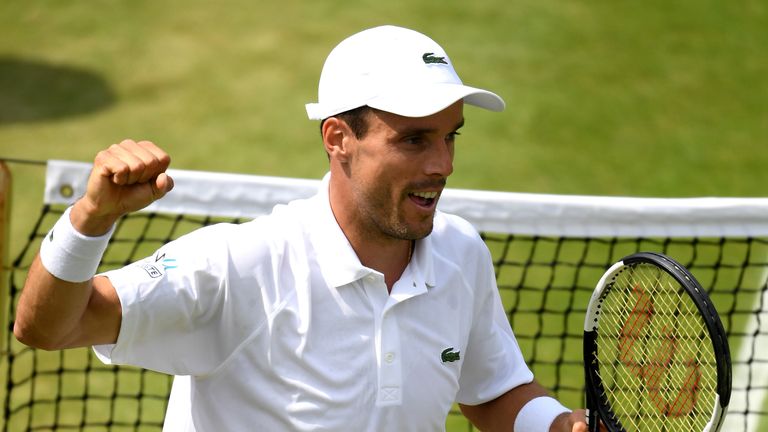 Roberto Bautista Agut had lost all nine of his fourth round matches prior to this year