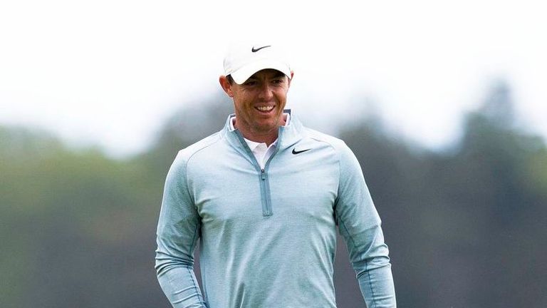 Rory McIlroy during the third round of the Scottish Open