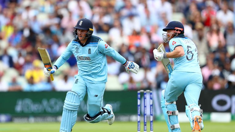 Jonny Bairstow and Jason Roy got England's innings off to a flyer yet again