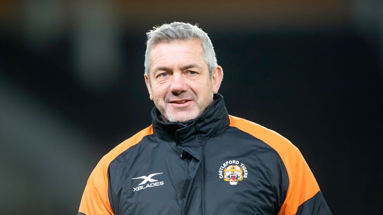 Castleford head coach Daryl Powell