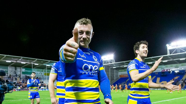 Warrington winger Josh Charnley