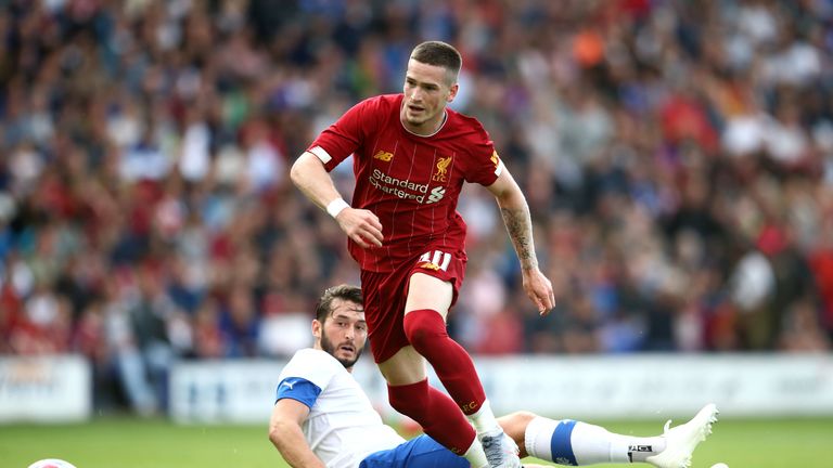 Ryan Kent Liverpool Tranmere