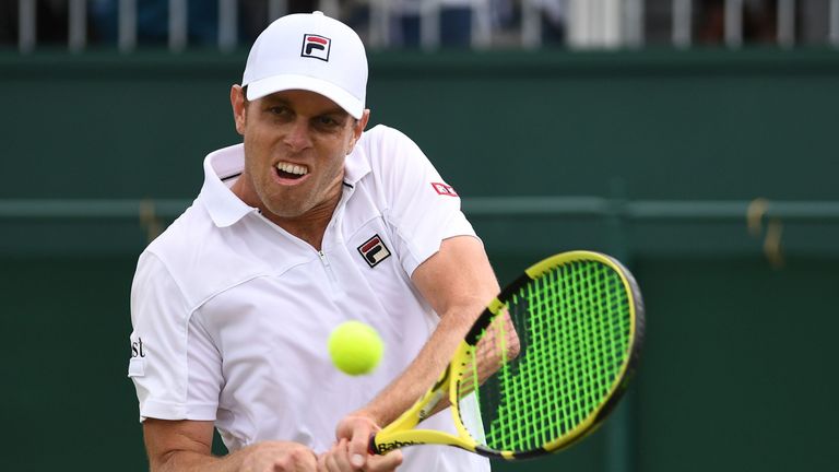 Sam Querrey has lost four of five meetings with Rafael Nadal, but they have never faced each other on grass
