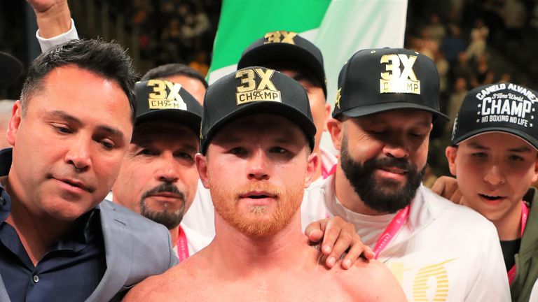 Canelo 3x cheap champ hat