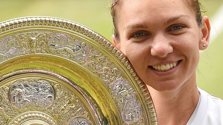 Simona Halep won the 2019 Wimbledon women's singles title