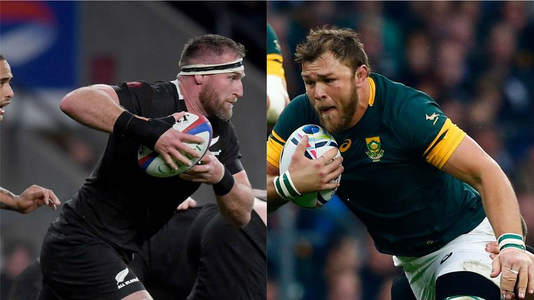 New Zealand v South Africa combined XV