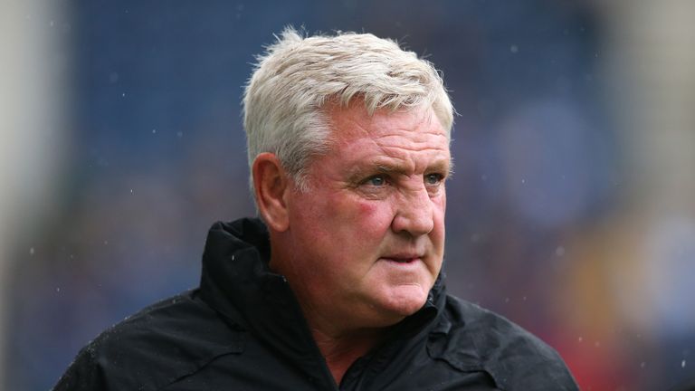 Steve Bruce endured a tough official start to his Newcastle reign