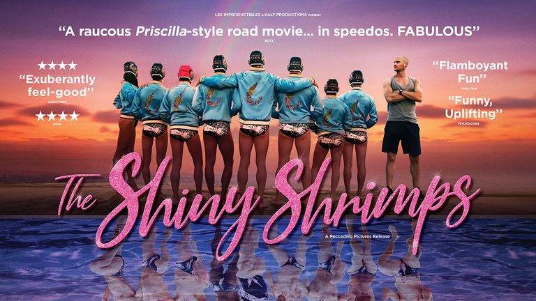 &#39;The Shiny Shrimps&#39; movie poster
